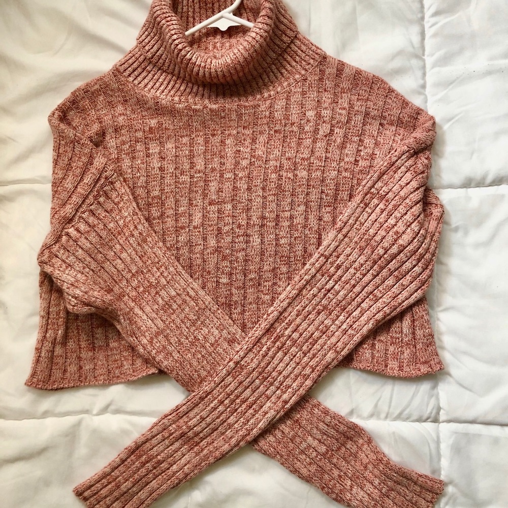 Forever21 Cropped Turtleneck Sweater